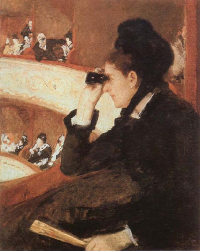 Mary Cassatt At the Opera china oil painting image